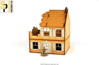 Bolt Action: Sarissa Farm House - Destroyed -