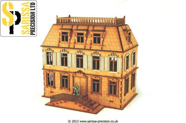 Bolt Action: Sarissa WW2 European Chateau