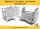 Bolt Action: Sarissa Destroyed European Townhouse Scenery Set