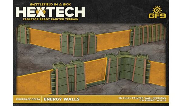 Trinity City: Dropbase Delta Energy Walls (x26)