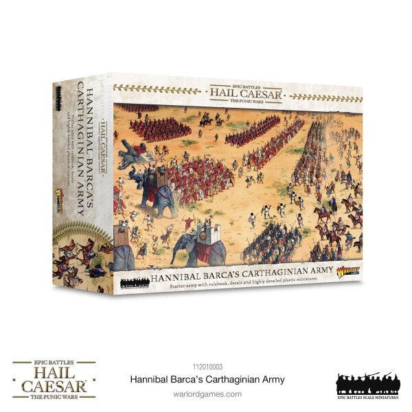 Hail Caesar Epic: Hannibal Barcas Carthaginian Army