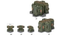 Trinity City: Dropbase Delta Command Centre (x8)