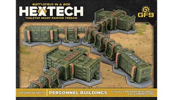 Trinity City: Dropbase Delta Personnel Buildings (x8)