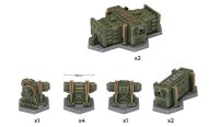Trinity City: Dropbase Delta Personnel Buildings (x8)