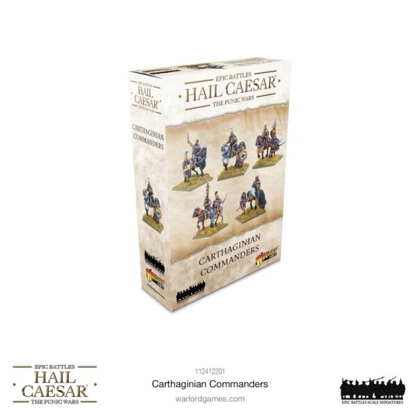 Hail Caesar Epic: Carthaginian Commanders