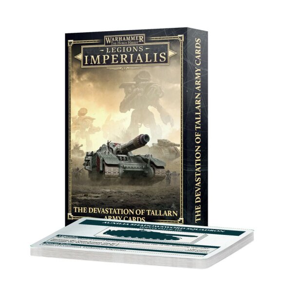 Legions Imperialis: Army Cards - Devastation of Tallarn (EN)