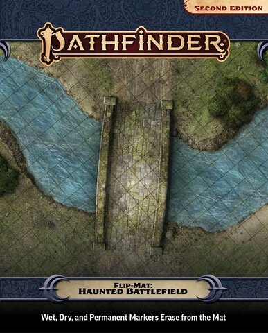 Pathfinder Flip-Mat: Haunted Battlefield (EN)