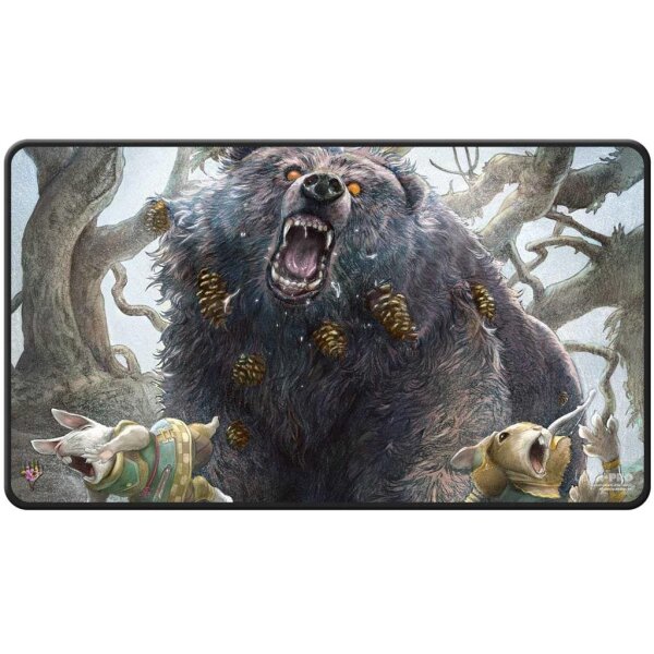 UP - Bloomburrow Black Stitched Playmat Special Artist 2 for Magic: The Gathering
