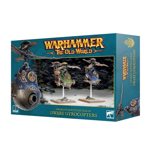 The Old World: Dwarf Gyrocopters & Gyrobombers