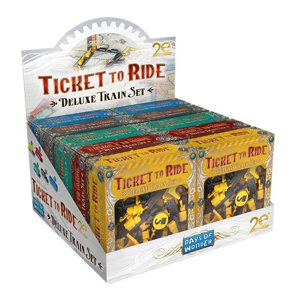 Zug um Zug - Deluxe Train Set (Rot)