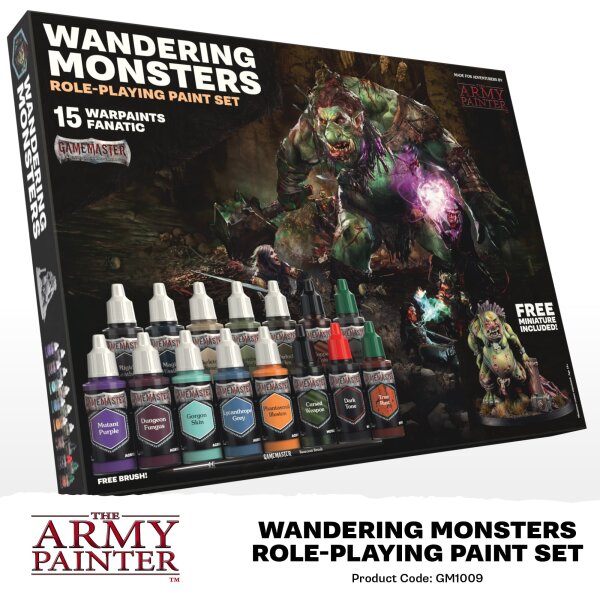 Wandering Monsters RP-Paint Set - Warpaints Fanatic/Gamemaster