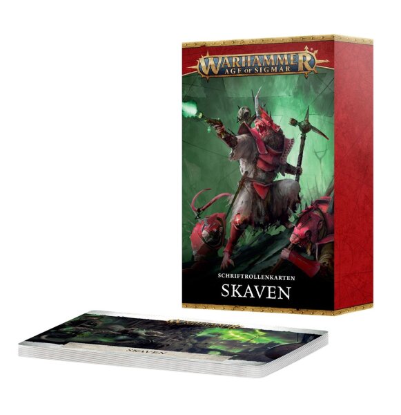 Skaven: Warscroll Cards (DE)