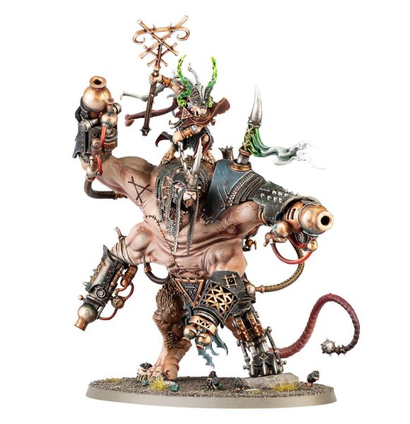 Skaven: Thanquol auf Knochenbrecher