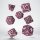 Würfelset: 7 Würfel mehrseitig Dracopolis Dice Set - The Yucatan Featherwing