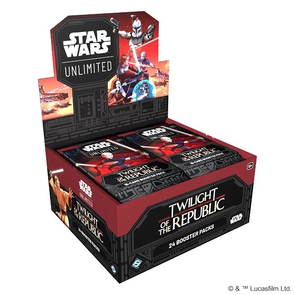 Star Wars: Unlimited – Twilight of the Republic Booster Display (EN)