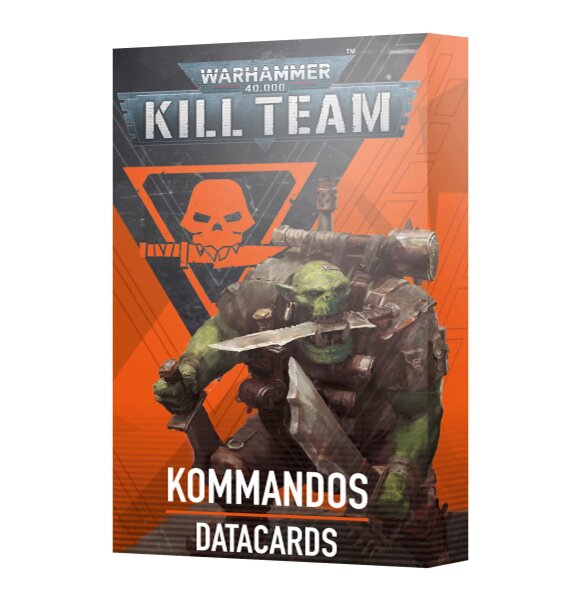 Kill Team Data Cards Kommandos (EN)