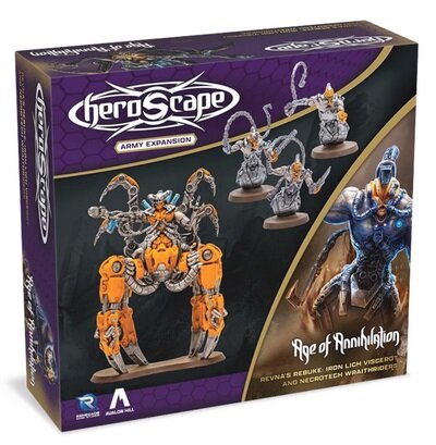 HeroScape - Revnas Rebuke Iron Lich Viscerot & Necrotech Wraithriders (EN)
