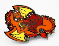 Dice Dragons Pin Fire Reprint