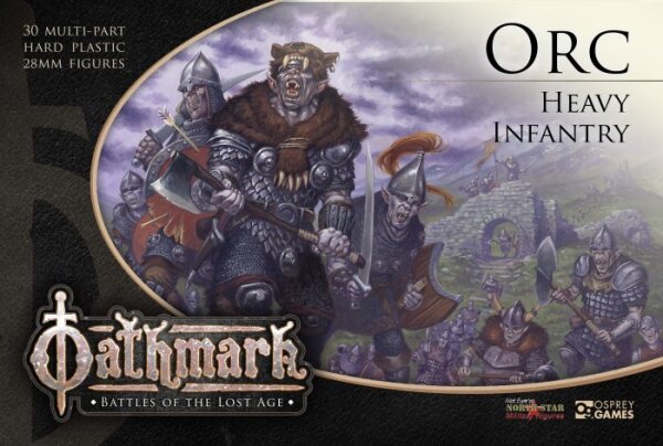 Oathmark: Heavy Orc Infantry (x30 Plastic)