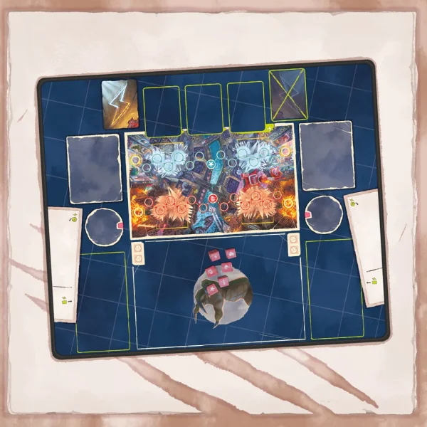 King of Tokyo - Duell Playmat (DE)