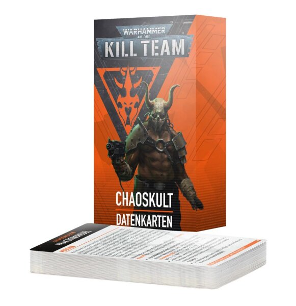 Kill Team Datenkarten Chaoskult (DE)