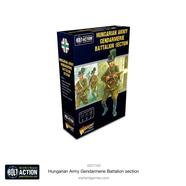 Bolt Action: Hungarian Gendarmerie Battalion Section
