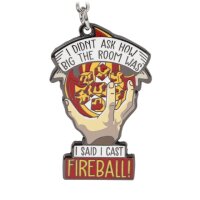 I Cast Fireball Keychain
