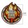 Casting Fireball Spinner Pin