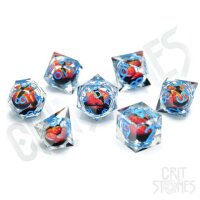 Würfelset: 7 Würfel mehrseitig Raging Dragons...