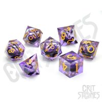 Würfelset: 7 Würfel mehrseitig Poison Dragons...