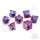 Würfelset: 7 Würfel mehrseitig Elder Dragons Gaze Floating Eye RPG Dice Set