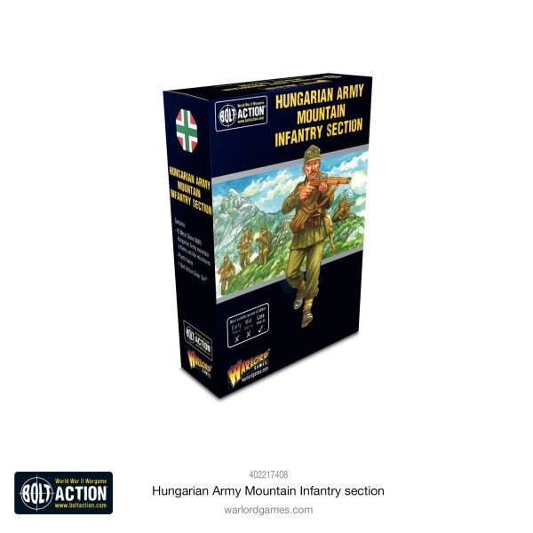 Bolt Action: Hungarian Mountain Infantry Section