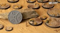 Deserts of Maahl - Round 50mm (x3)