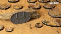 Deserts of Maahl - Oval 75mm (x3)