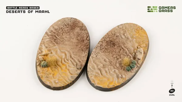 Deserts of Maahl - Oval 90mm (x2)