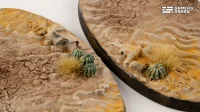Deserts of Maahl - Oval 90mm (x2)