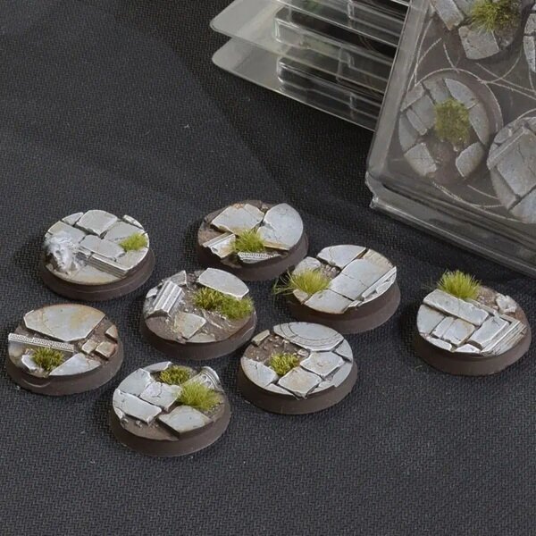 Temple - Round 32mm (x8)