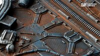 Spaceship Corridor - Round 100mm (x1)