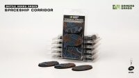 Spaceship Corridor - Oval 75mm (x3)