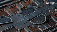 Spaceship Corridor - Oval 120mm (x1)