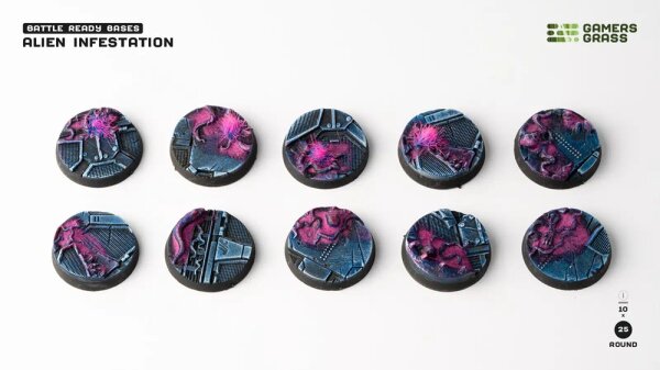 Alien Infestation - Round 25mm (x10)