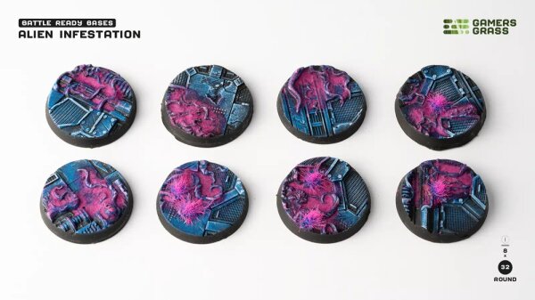 Alien Infestation - Round 32mm (x8)