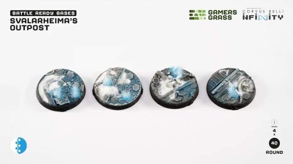 Svalarheima’s Outpost - Round 40mm (4x)