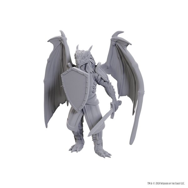 D&D Nolzurs Marvelous Miniatures: Dragonborn of Bahamut