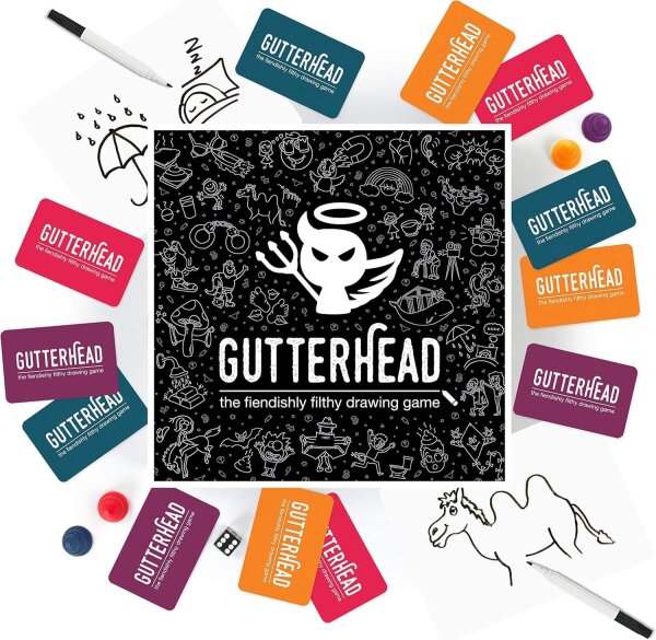 Gutterhead – The Fiendishly Filthy Zeichenspiel (EN)