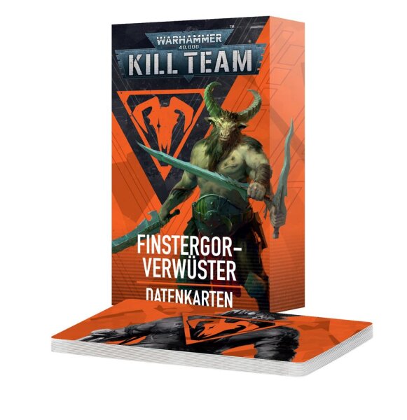 Kill Team Datenkarten Finstergor Verwüster (DE)