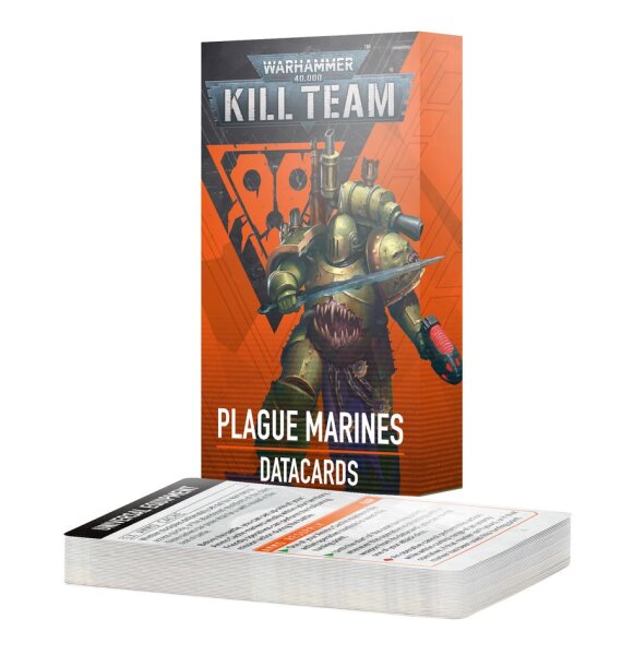 Kill Team Data Cards Plague Marines (EN)