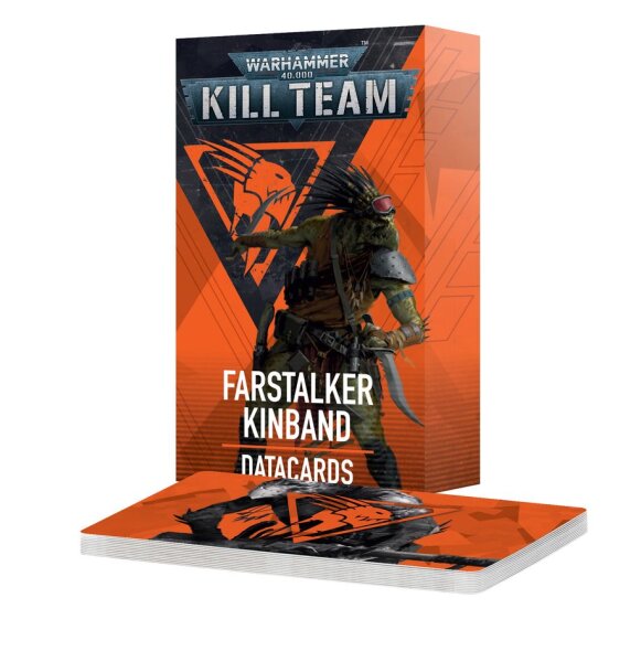 Kill Team Datenkarten Farstalker Kinband (EN)