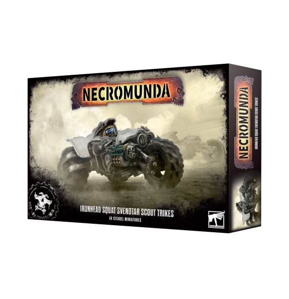 Necromunda: Squat Prospectors Scout Trikes
