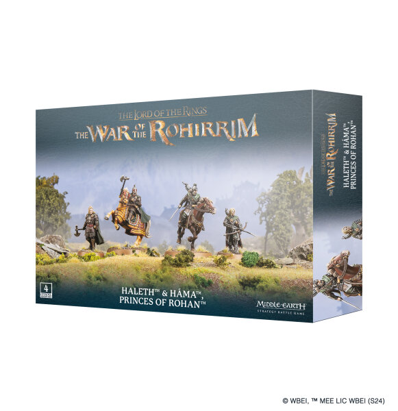 Middle Earth Haleth & Hama, Princes of Rohan